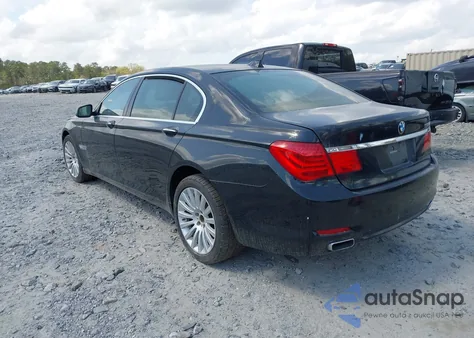 2010 BMW 750Li from USA, damaged, VIN WBAKB8C54ACY63650
